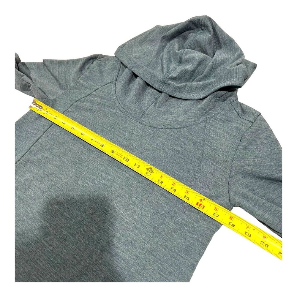 Smartwool Women's Slate Blue Pullover Hoodie Sweater - Picture 5 of 13
